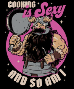 Motif Cooking Dwarf de studiomootant