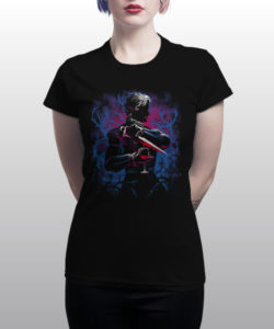 T-shirt Femme Elf Vampire de AlemagliaDesigns