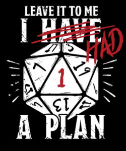 Motif I Had a Plan (J'avais un plan) de sheikah