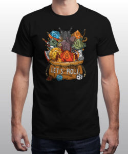 T-shirt Homme Let's Roll de Vallina84