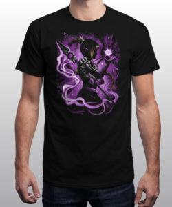 T-shirt Homme The Shadow Heart de AlemagliaDesigns
